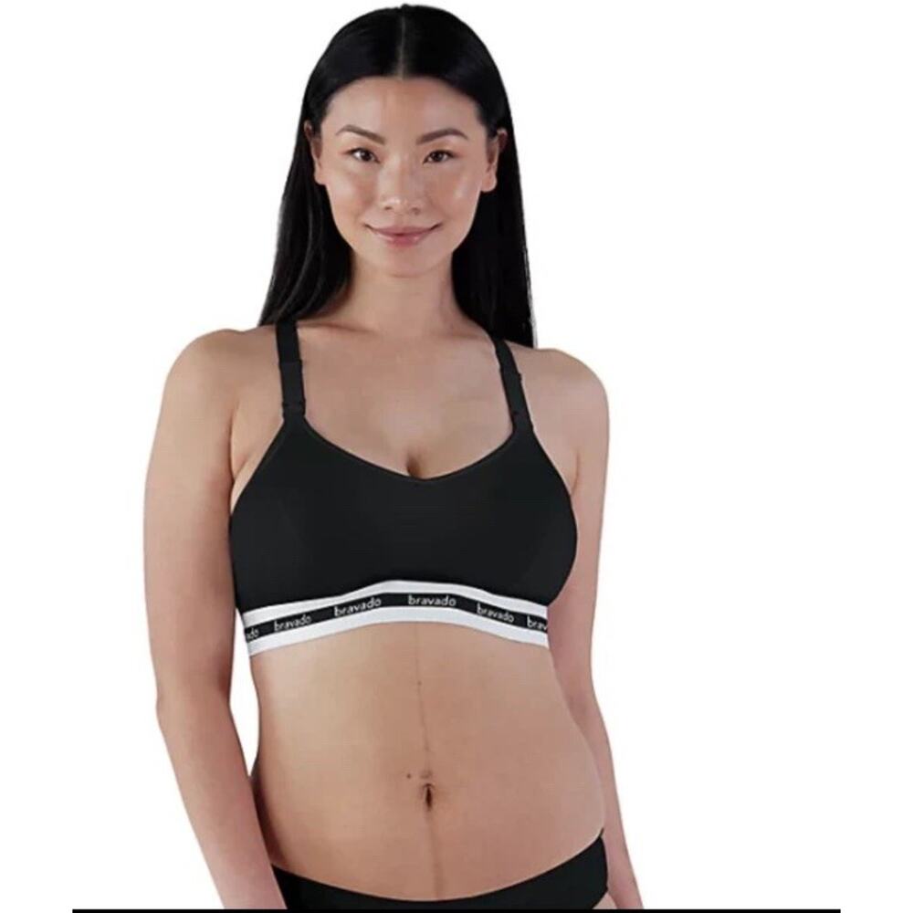 Bravado Original Pumping‎ and Nursing Bra Black Size Small